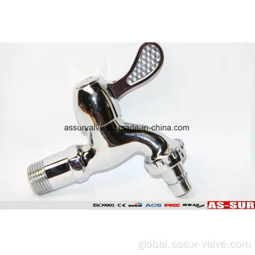 Chrome Plated Brass Pipe South America Brass Bibcock Taps Manufactory